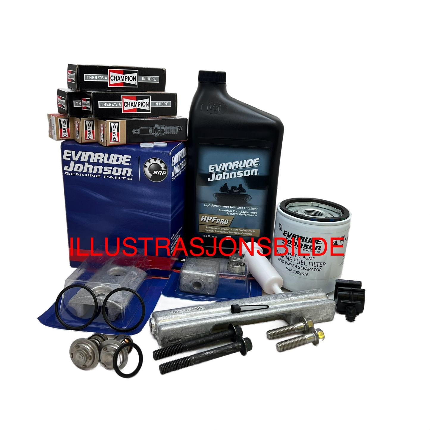 Evinrude Etec G1 HO 200 - 250 hk 300 timmars kit