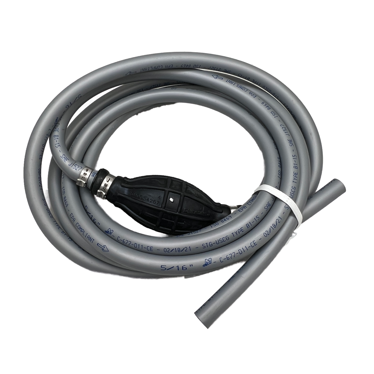 Quicksilver Bränsleslang med bälg 3,66M 32-8m 0054326