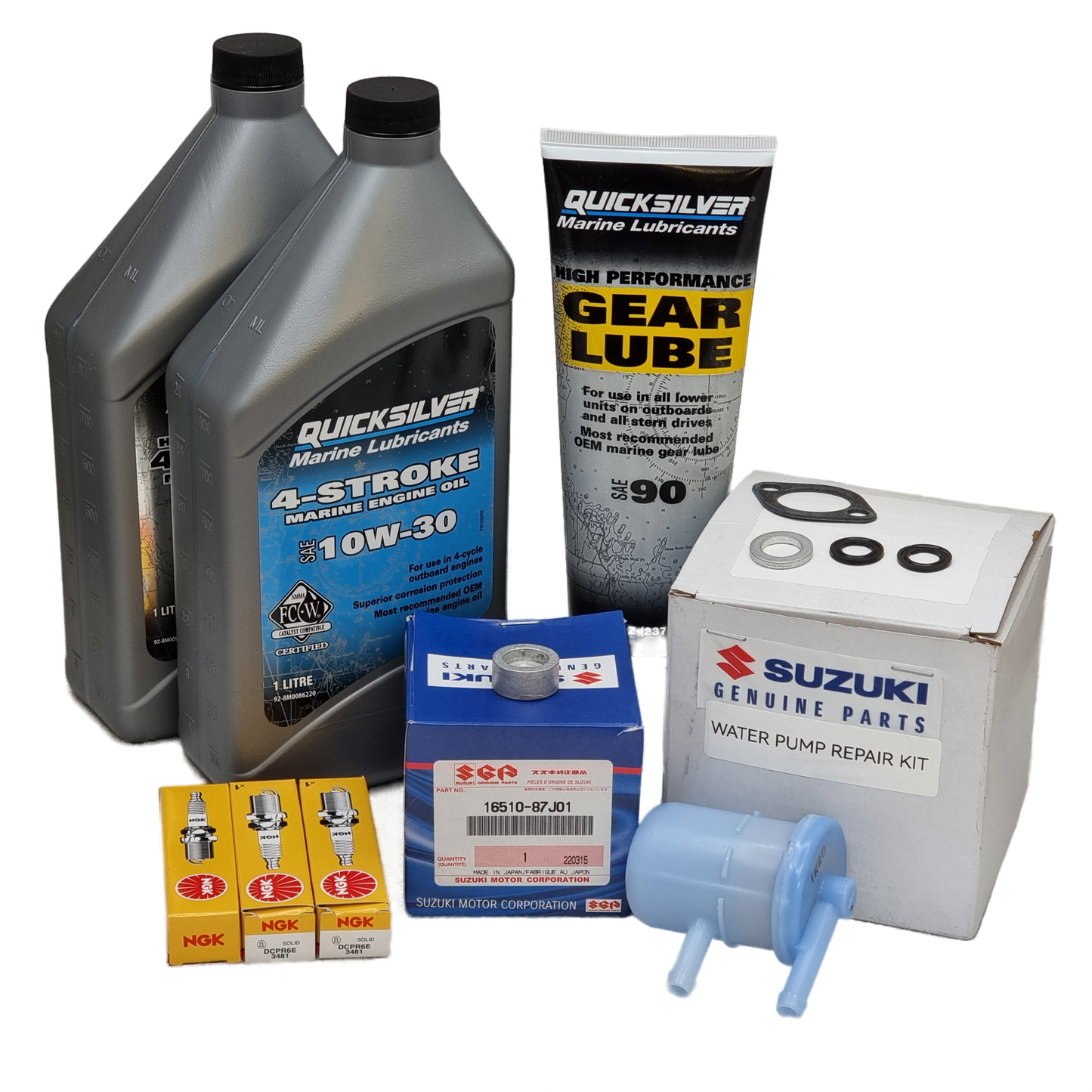 300-timmars servicesats Suzuki DF 25 - 30 hk (2001 - 2010)