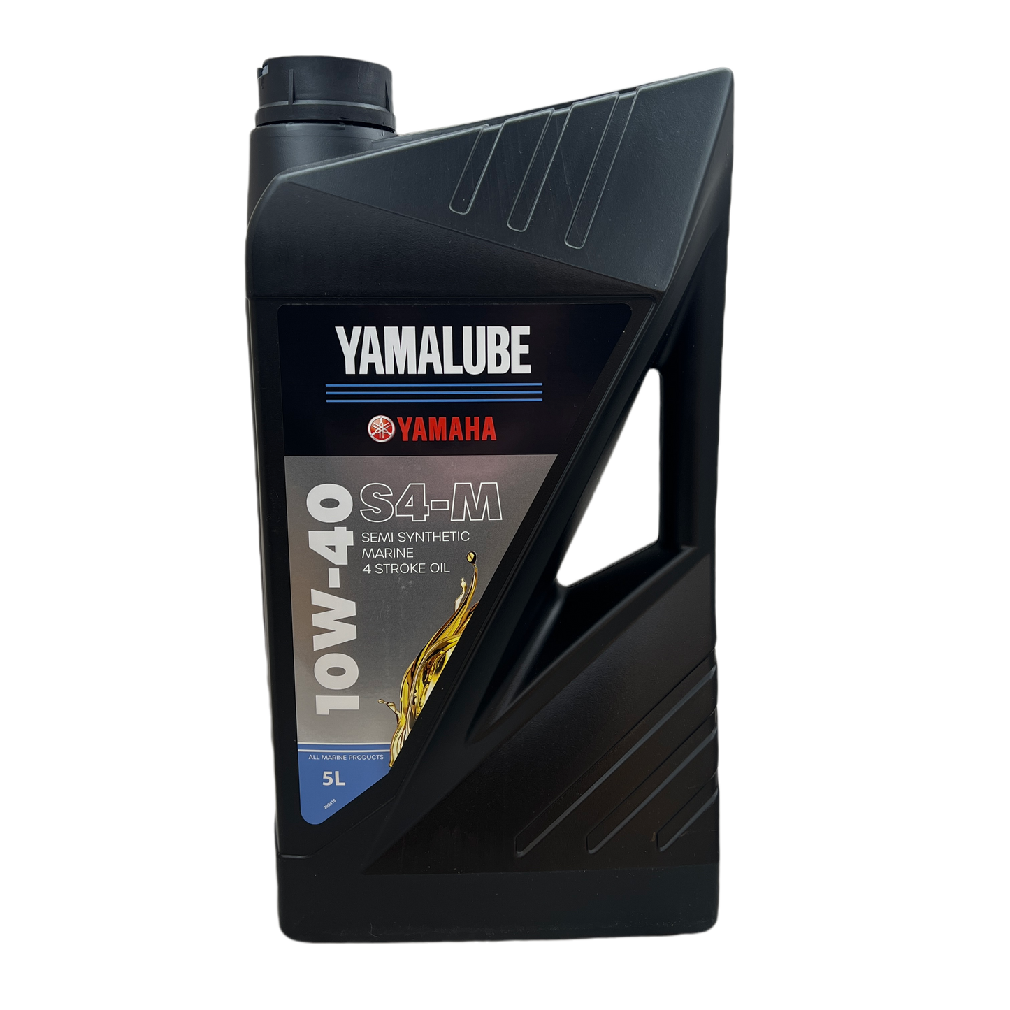 Motorolja, halvsyntetisk. 10W40 5 liter Yamalube