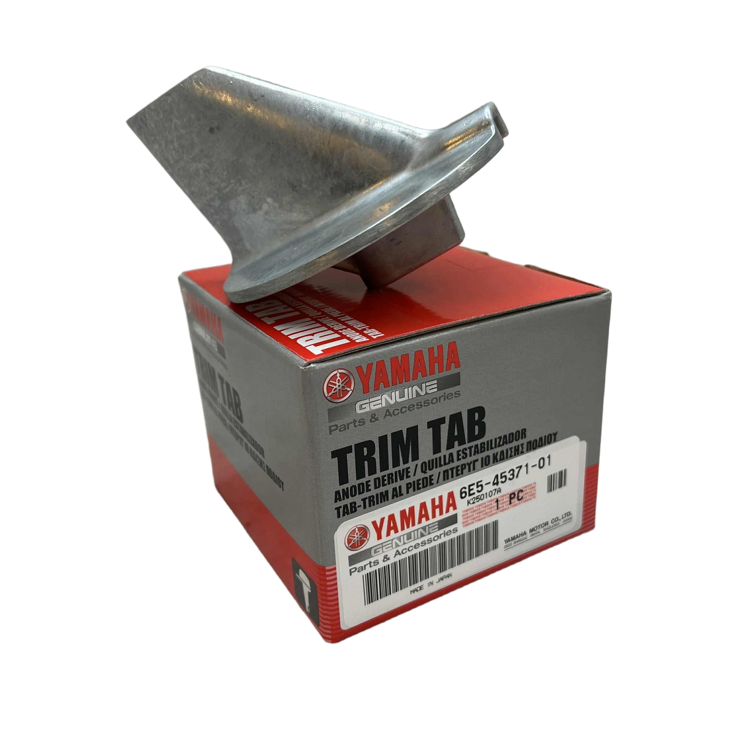 Yamaha trimfinne Anode 6E5-45371-0100