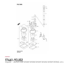 Impeller 17461-93J02 – tegning