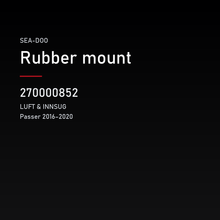 Rubber mount – Sea-Doo 270000852