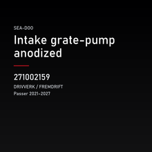 Intake grate-pump anodized – Sea-Doo 271002159
