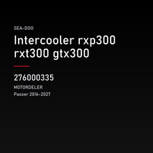 Intercooler rxp300 rxt300 gtx300 – Sea-Doo 276000335