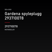 Gardena spyleplugg 293710078 – Sea-Doo 293710078