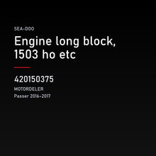 Engine long block, 1503 ho etc – Sea-Doo 420150375