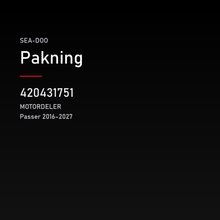 Pakning – Sea-Doo 420431751