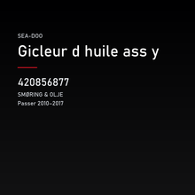Gicleur d huile ass y – Sea-Doo 420856877