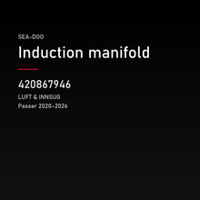 Induction manifold – Sea-Doo 420867946