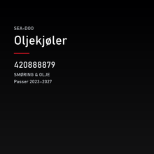 Oljekjøler – Sea-Doo 420888879
