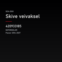 Skive veivaksel – Sea-Doo 420933185