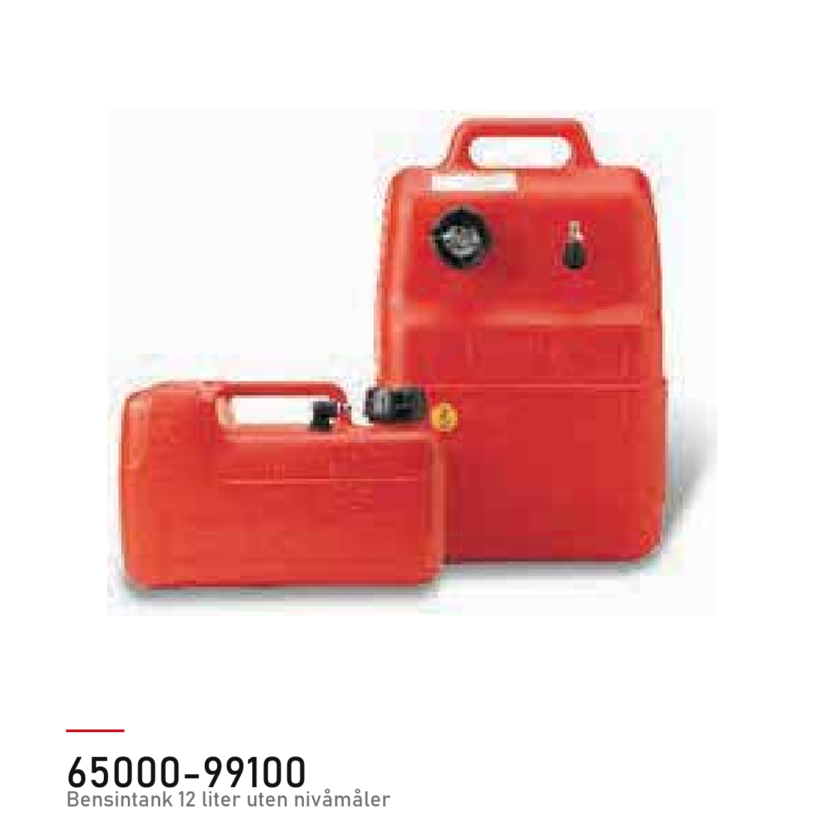 Suzuki Bensintank 12 liter uten nivåmåler 65000-99100