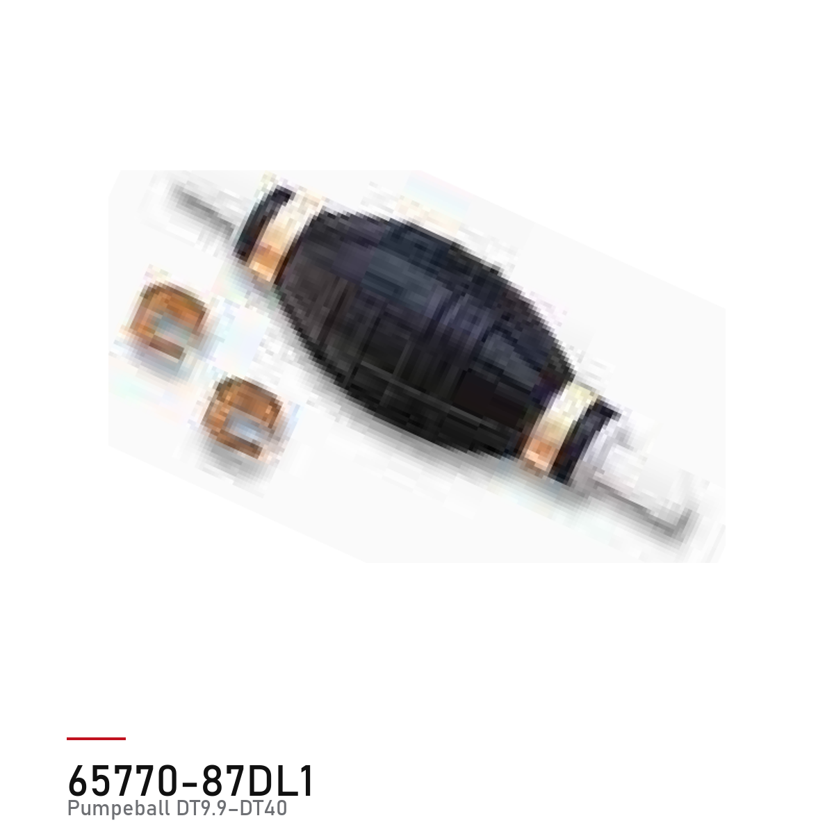 Suzuki Pumpeball DT9.9–DT40 65770-87DL1