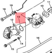 Yamaha O-ring forgasser 93210-31MJ5 – Tetning mot luftfilterhus