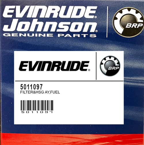 Evinrude Drivstoffilter m/ Brakett 5011097 – Erstatter 5007013