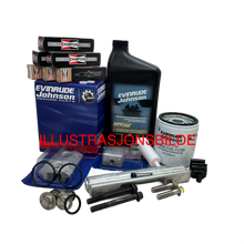 Evinrude E-TEC G1 250 H.O. 300 HK (2008–2017) 300t servicekit m/anoder