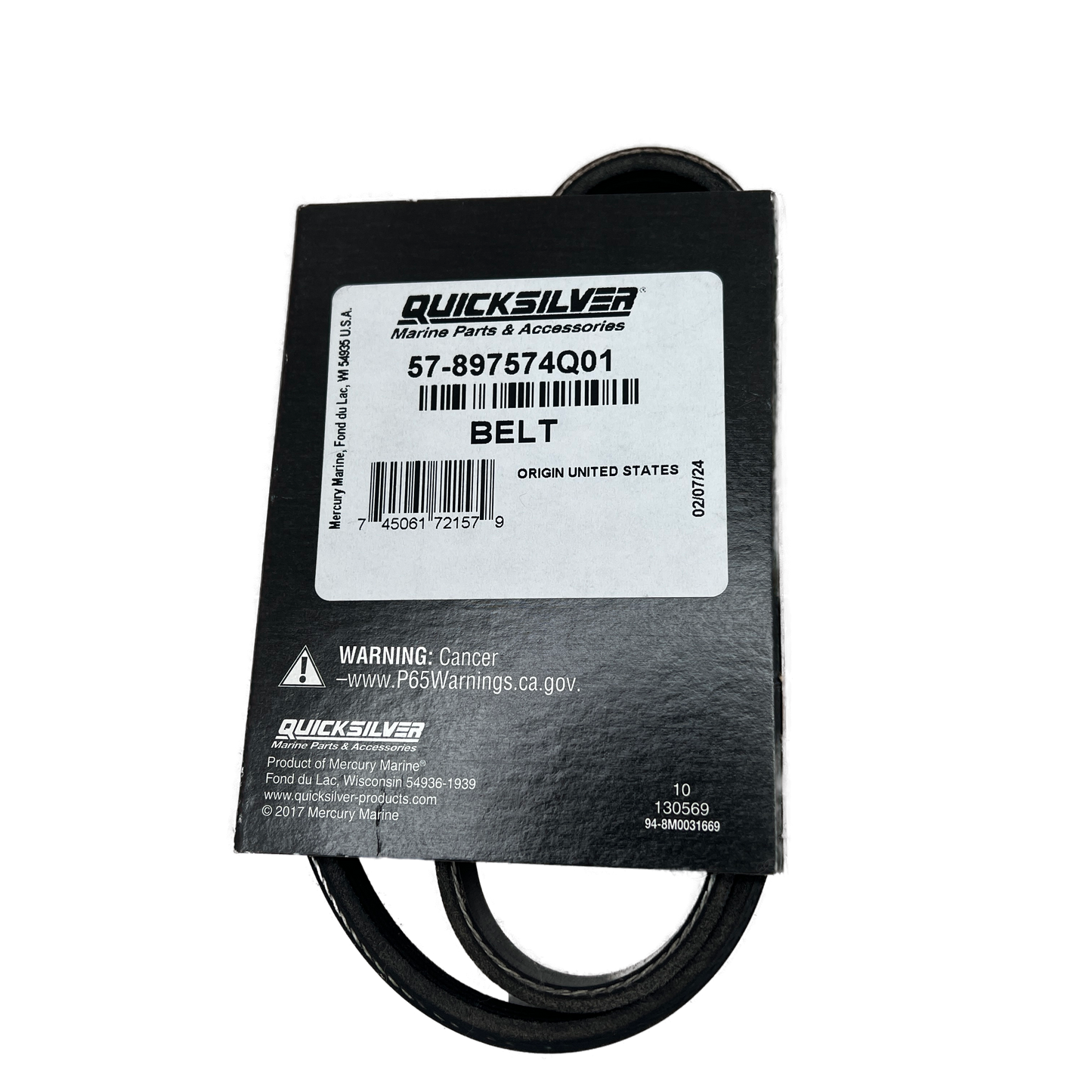Quicksilver Generatorrem 57-897574Q01