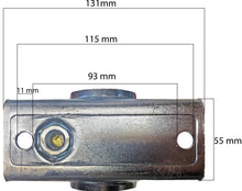 Noshjul 48 mm