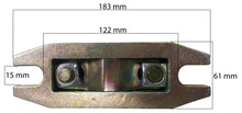 Förstärkt noshjul 48 mm