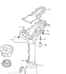 Suzuki 52113-97L00 Pakning for Drivaksel (Drive Shaft Gasket) – DF4 / DF5 / DF6