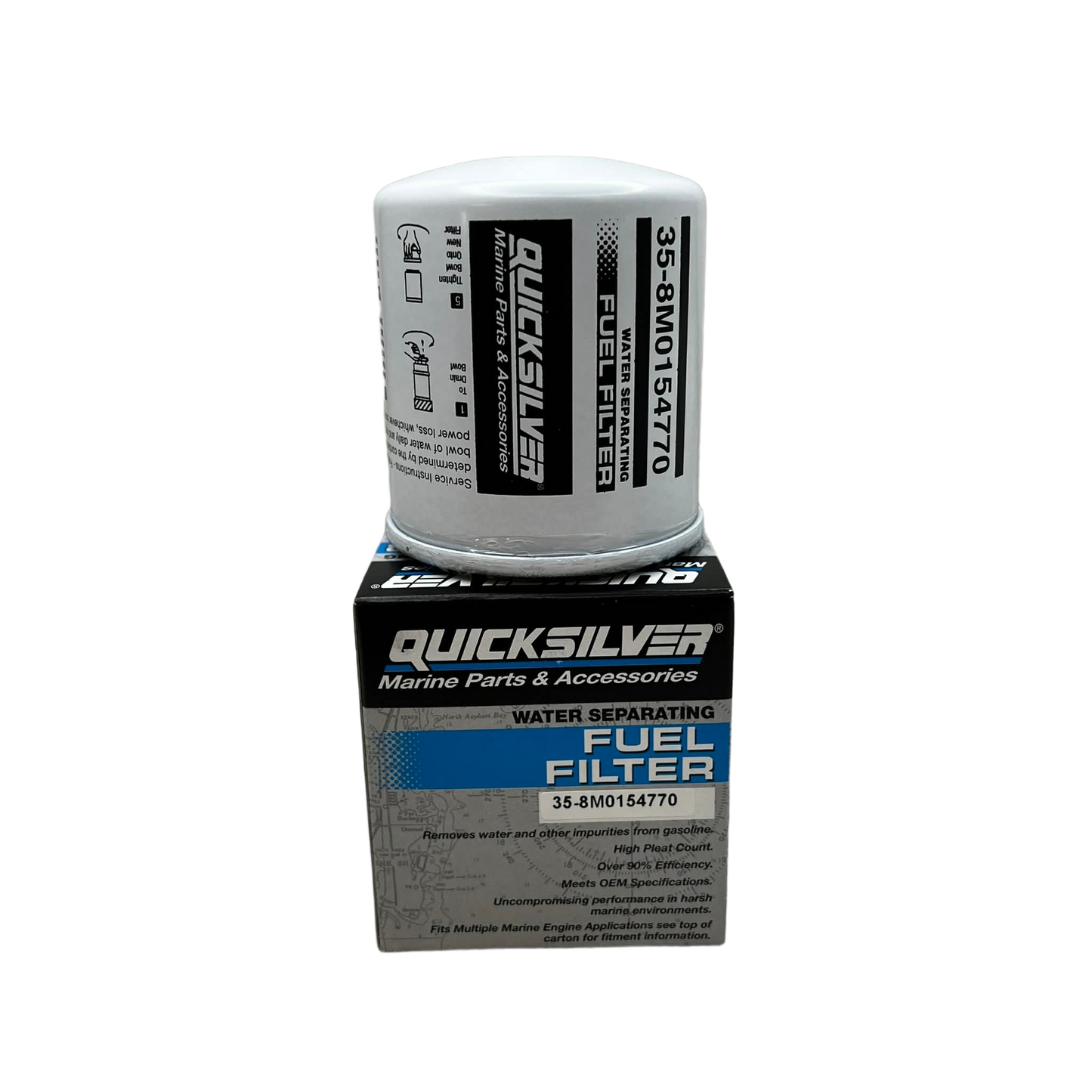 Quicksilver vannutskiller filter 35-8M0154770 – bensinfilter