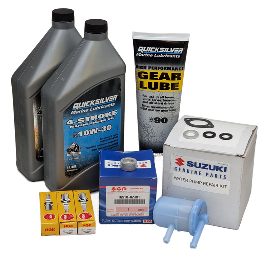 300-timmars servicesats Suzuki DF 25 - 30 hk (2001 - 2010)