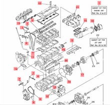 Yamaha 6ET-W0001-00 Gasket Kit Engine – SVHO 1.8L