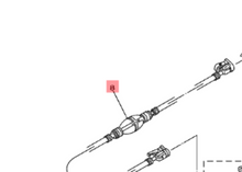 Yamaha Bensinslange med koblinger 6YL-24306-52 – Fuel Pipe Assy