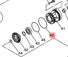 Yamaha O-ring carrier 93210-74316 – Tetning propellaksling