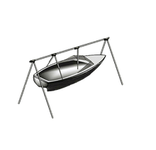 Bakkestativ i aluminium m/bag