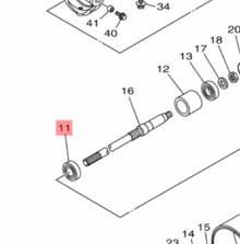 Yamaha Lager 93306-206Y7 Jetpumpe 2020+