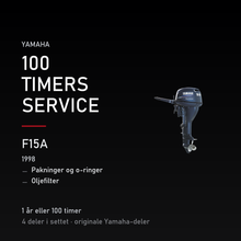 Yamaha F15A – Yamaha F15A (1998) – 100 timers service