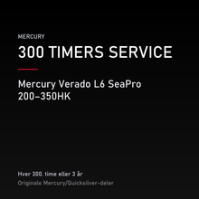 Mercury servicekit 300 timer 8M0149427 – Verado L6 SeaPro 200–350HK – servicekit