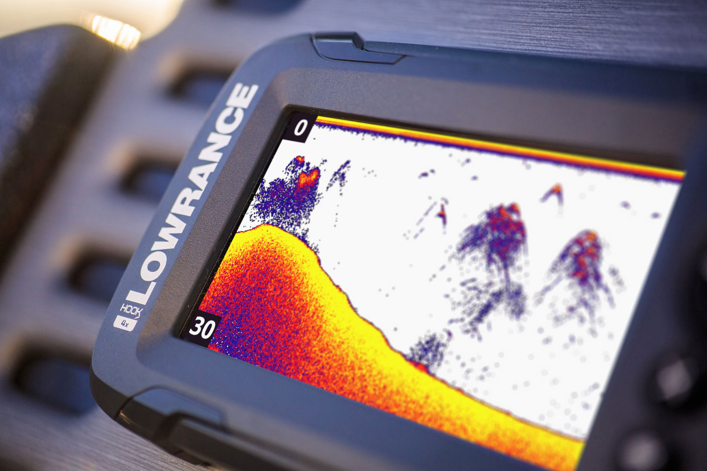 Lowrance Hook 4x-seriens ekolod