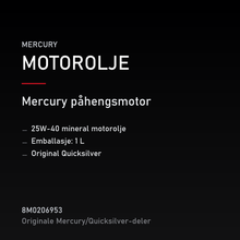 25W-40 mineral motorolje 1 L