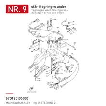 Yamaha Hovedbryter 67G-82510-50