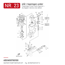 Yamaha Impeller Kit 6BG-W0078-01-00