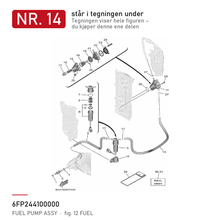 Yamaha Drivstoffpumpe 6FP-24410-00