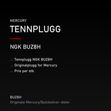 NGK BUZ8H tennplugg