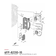 Yamaha Tennspole 6FP-82310-10 – tegning fra Yamahas delekatalog