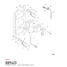 NGK PZFR6H 33889423 – tegning av hele figuren fra produsentens delekatalog